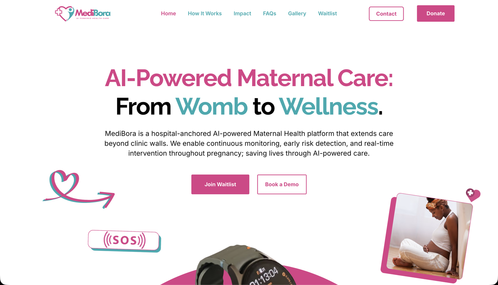 MediBora Health - Maternal Health & MedTech project engineered by Eugene Mutembei